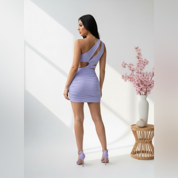 Maui’s Sexy Shoulder Dress Spandex Lady Women - Picture 3 of 16